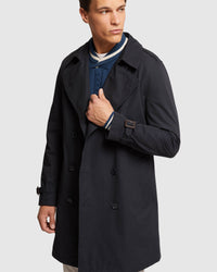 MARCO SHORT TRENCH COAT MENS JACKETS AND COATS