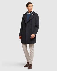 MARCO SHORT TRENCH COAT MENS JACKETS AND COATS