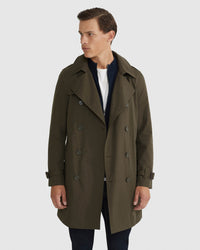 MARCO SHORT TRENCH COAT MENS JACKETS AND COATS