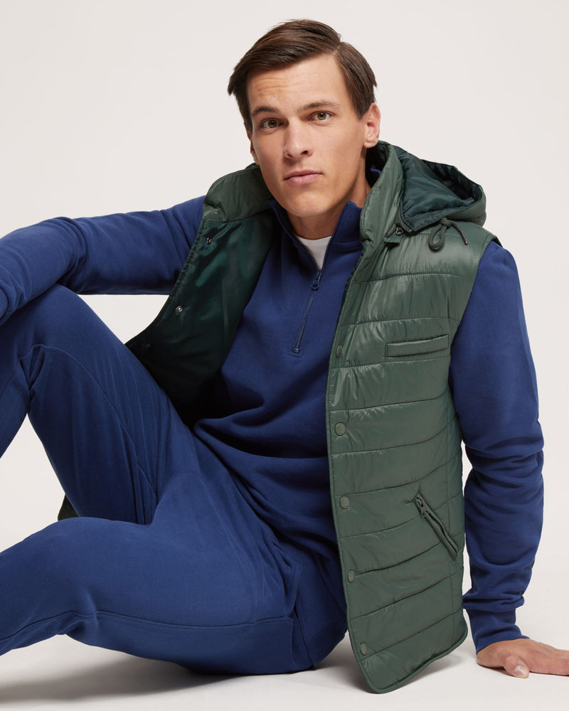 BRUNO ECO FILLING PUFFA VEST MENS JACKETS AND COATS