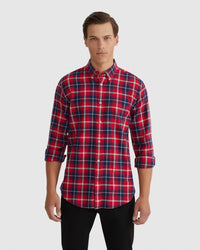 UXBRIDGE FLANNEL CHECK SHIRT MENS SHIRTS