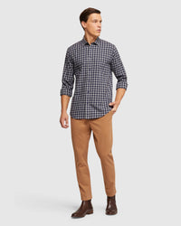 STRATTON FLANNEL CHECK SHIRT MENS SHIRTS