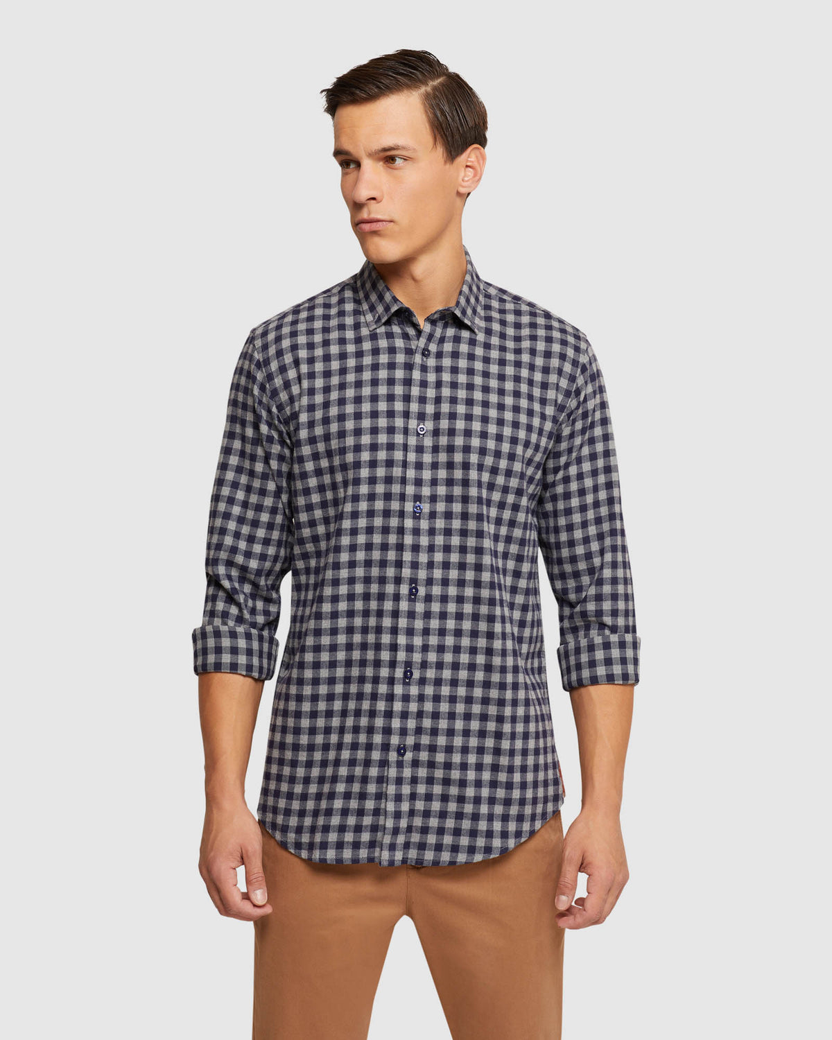 STRATTON FLANNEL CHECK SHIRT MENS SHIRTS