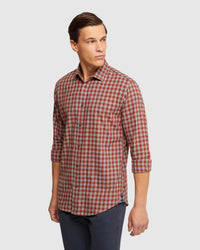 STRATTON FLANNEL CHECK SHIRT MENS SHIRTS