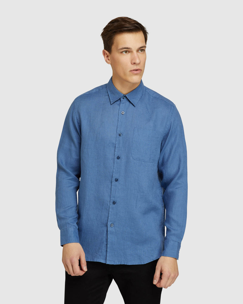 HOLLOWAY PURE LINEN SHIRT