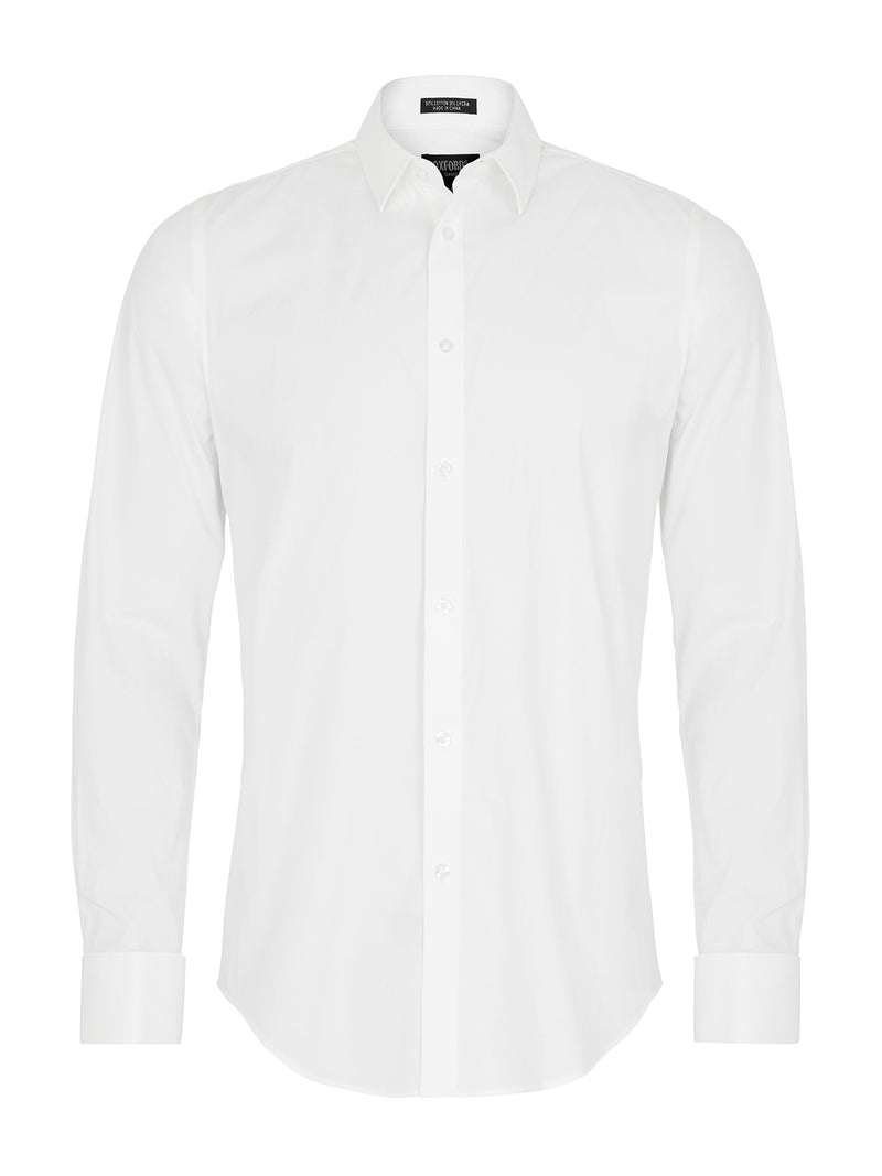 HIGHGATE B STRETCH SHIRT WHITE