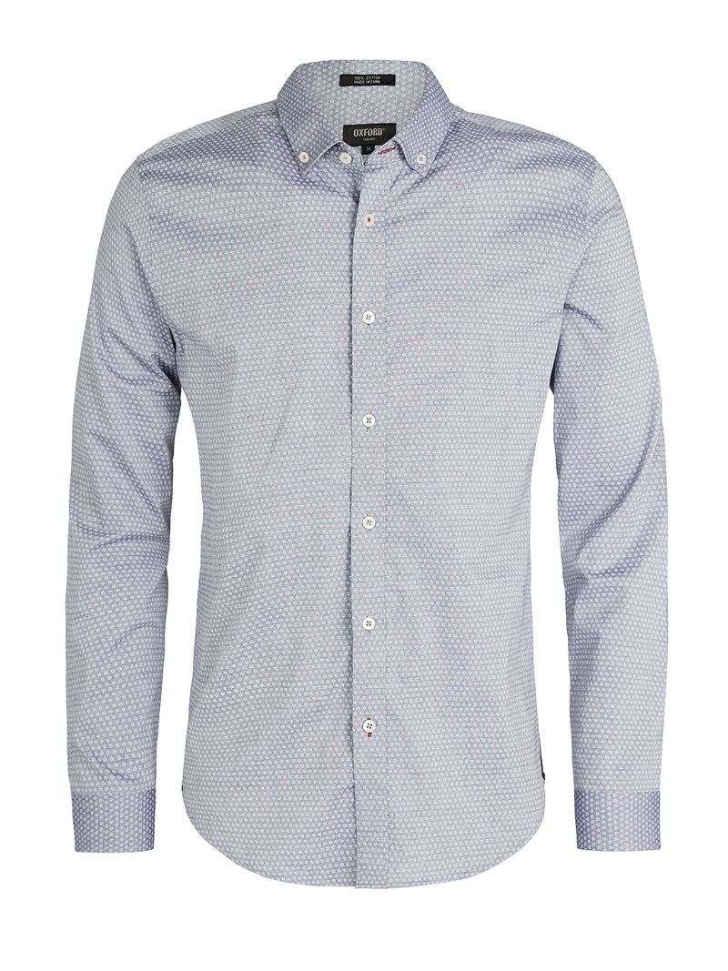 STRATTON BUTTON DOWN SHIRT BLUE