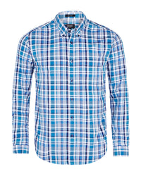 UXBRIDGE CHECK SHIRT RED/BLUE