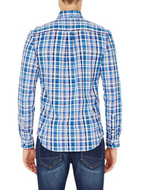 UXBRIDGE CHECK SHIRT RED/BLUE