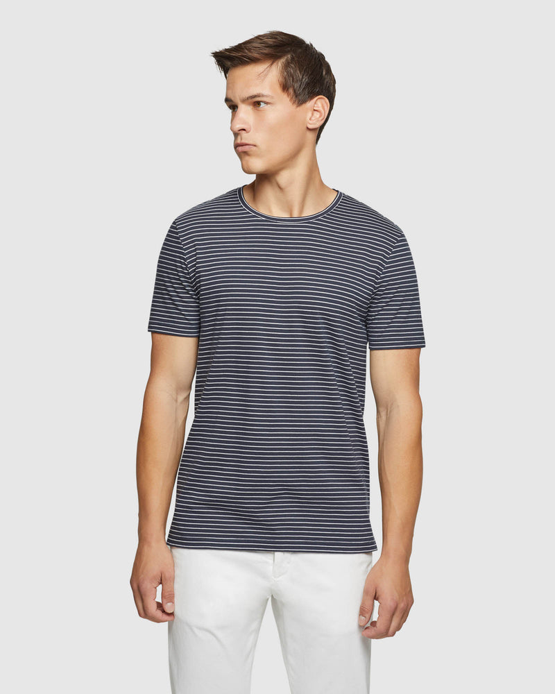 COOPER STRIPED T-SHIRT MENS KNITS