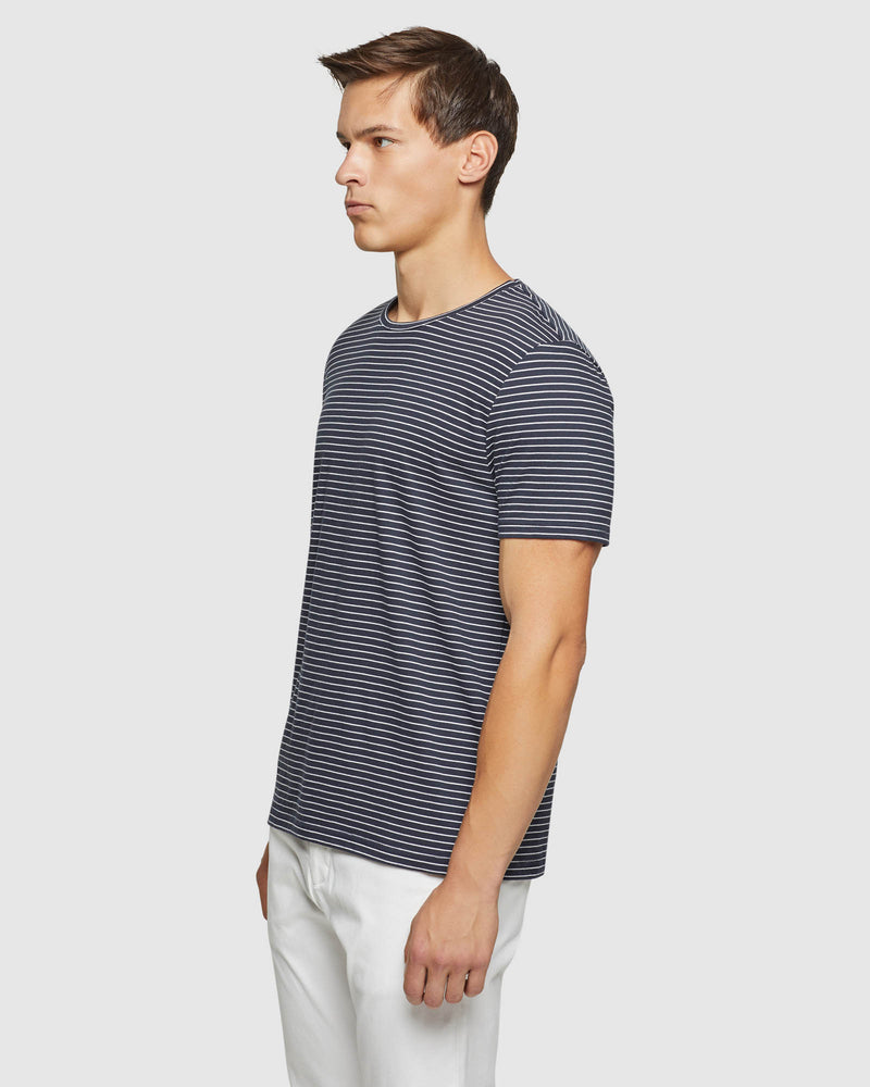 COOPER STRIPED T-SHIRT MENS KNITS