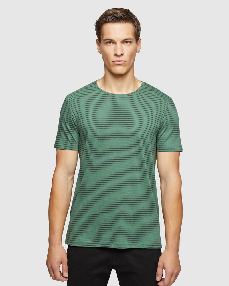 COOPER STRIPED T-SHIRT MENS KNITS