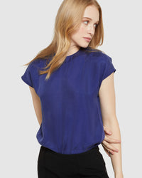 Lauren Woven Front Top