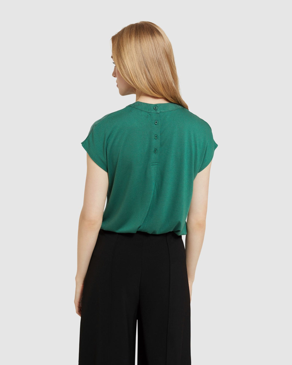 Lauren Woven Front Top