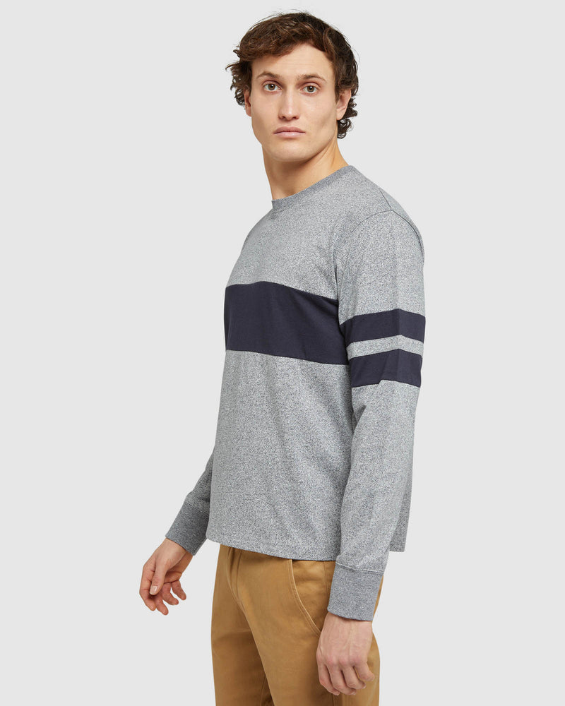 NOAH SWEATSHIRT BLUE/NAVY