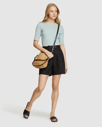 JASMINE RIB KNIT TOP