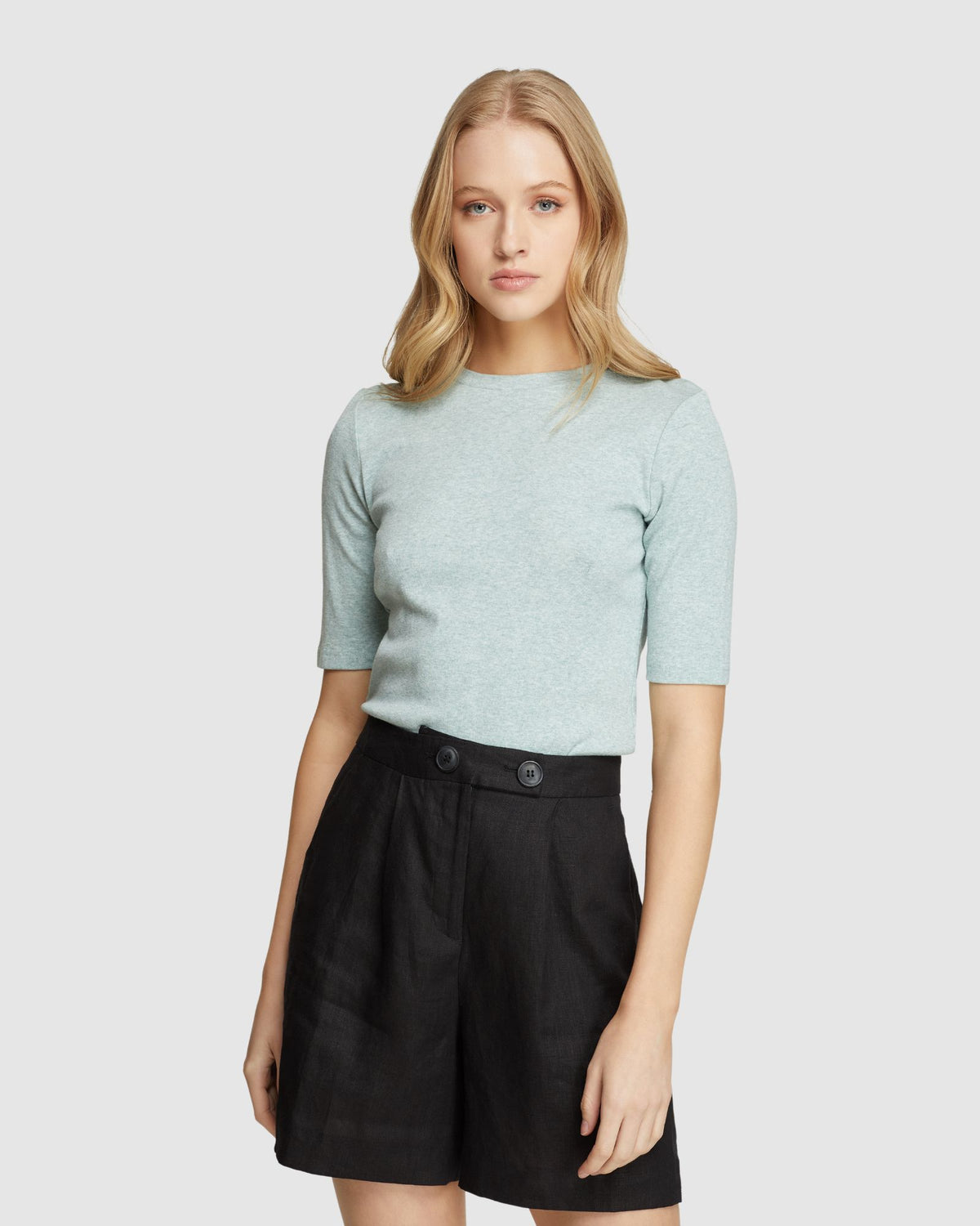 JASMINE RIB KNIT TOP