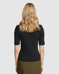 JASMINE RIB KNIT TOP