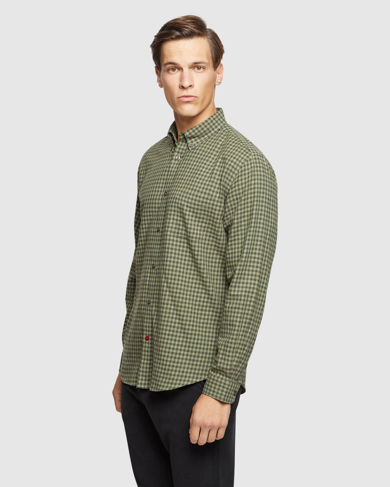 UXBRIDGE REGULAR FIT CHECKED SHIRT MENS SHIRTS