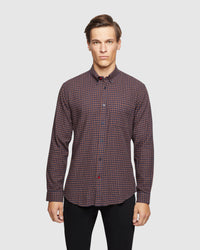 UXBRIDGE REGULAR FIT CHECKED SHIRT MENS SHIRTS