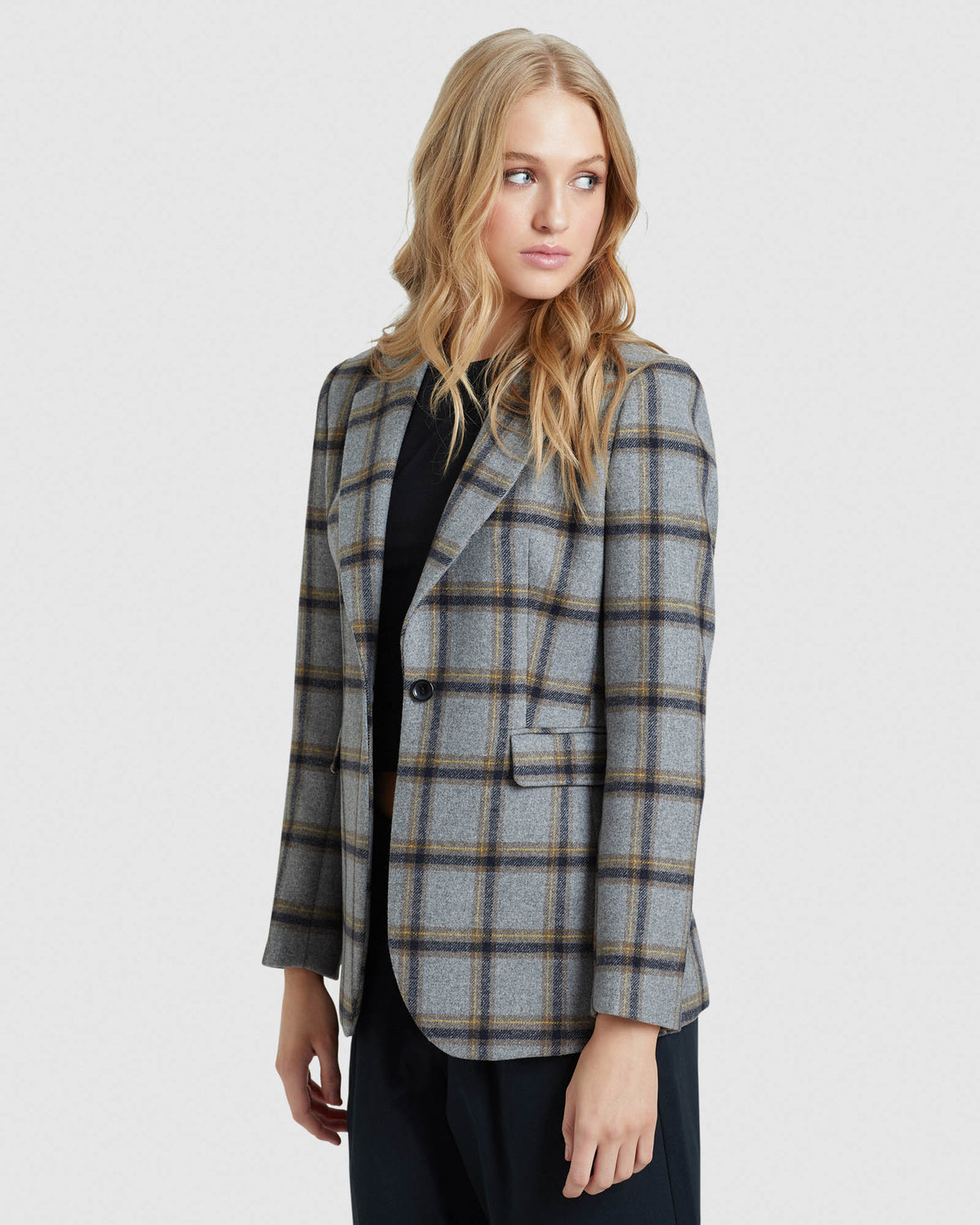 Oxford lola deals check blazer