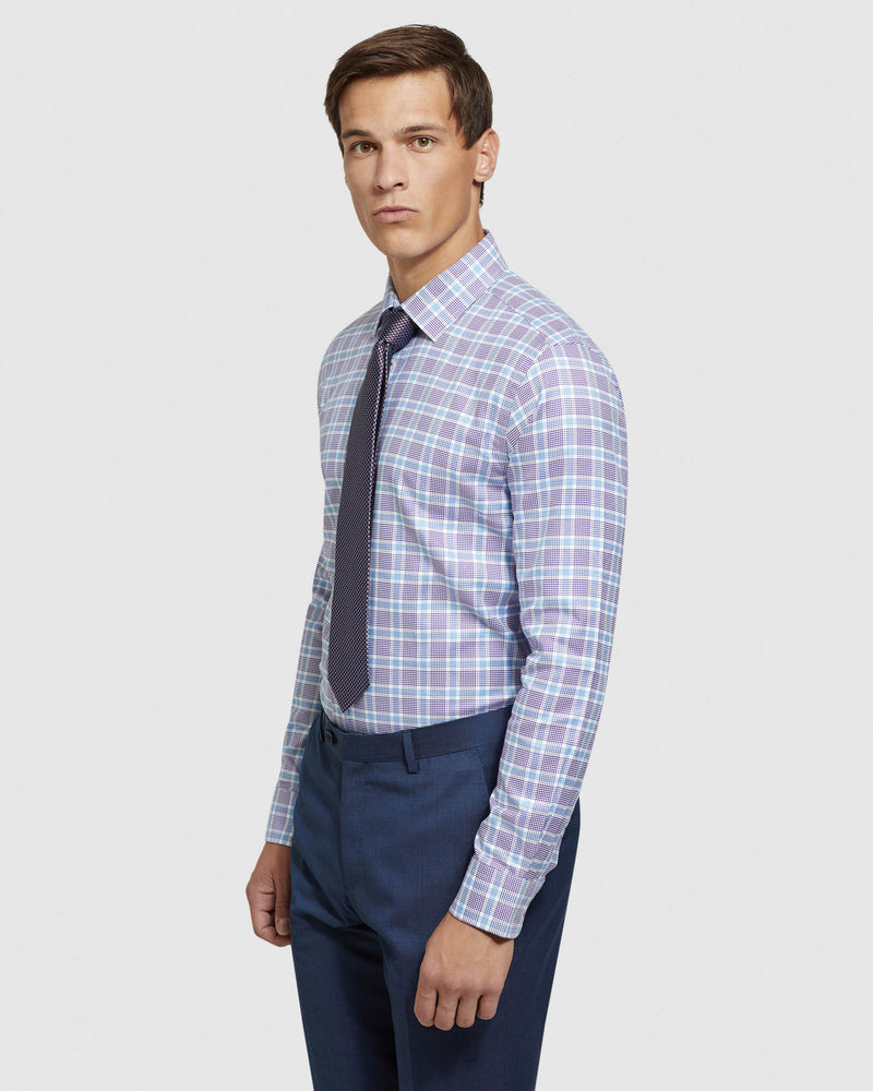 BECKTON LUXURY CHECKED SHIRT MENS SHIRTS