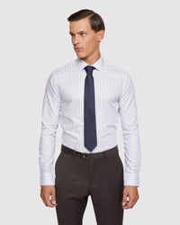 BECKTON SLIM FIT STRIPED SHIRT MENS SHIRTS