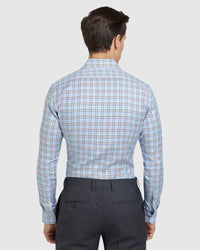 BECKTON CHECKED LUXURY SHIRT BLUE/GREEN