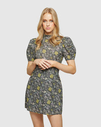 STACIEL COTTON PAISLEY PRINT DRESS WOMENS DRESSES