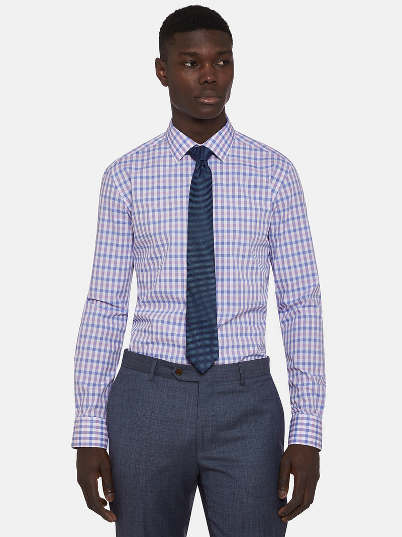 BECKTON CHECKED SHIRT PINK/BLUE