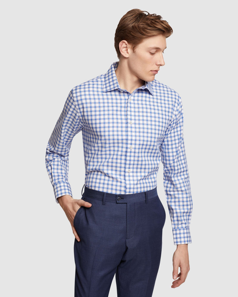 ISLINGTON REGULAR FIT CHECKED SHIRT MENS SHIRTS