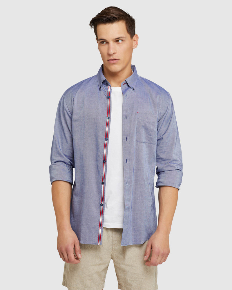 UXBRIDGE OXFORD WEAVE REGULAR SHIRT