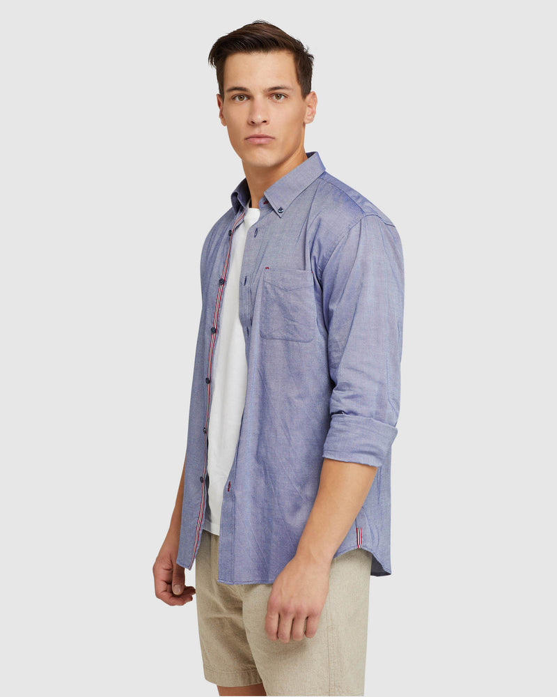 UXBRIDGE OXFORD WEAVE REGULAR SHIRT