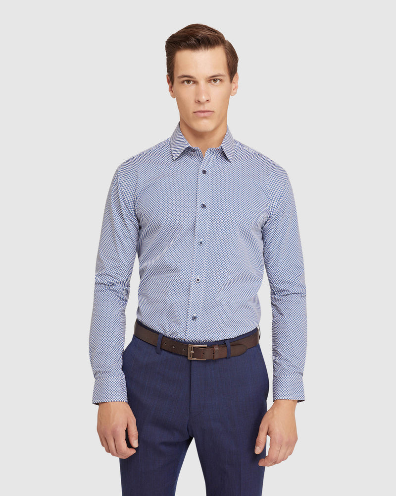 STRATTON PRINTED REGULAR FIT SHIRT