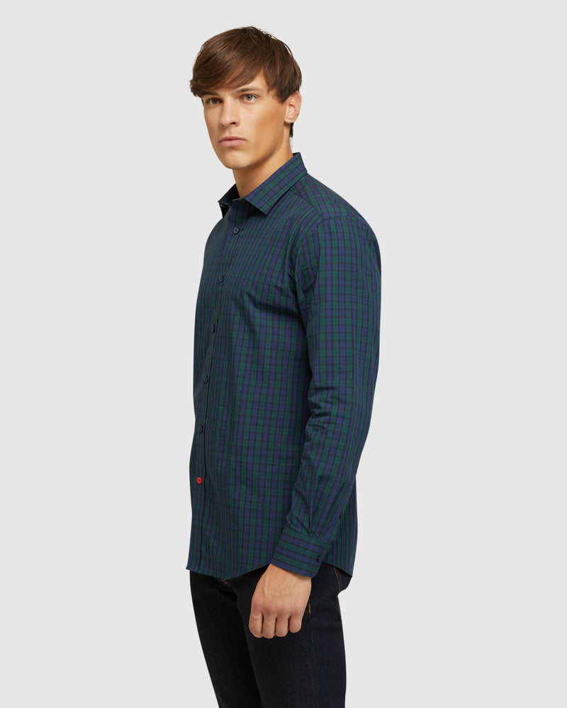 KENTON REGULAR FIT CHECKED SHIRT