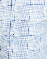 BECKTON CHECKED LUXURY SHIRT BLUE