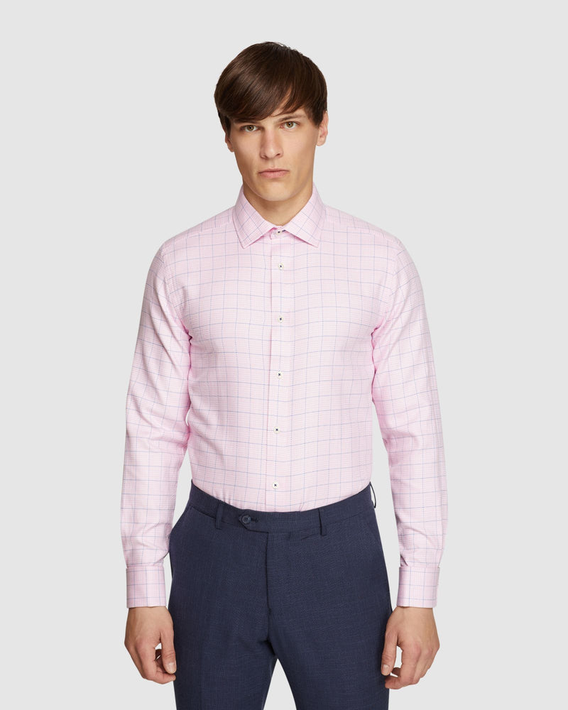 BECKTON F/C DOBBY CHECKED SHIRT