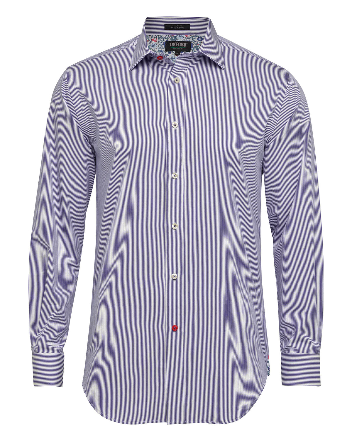 ISLINGTON REGULAR FIT STRIPED SHIRT BLUE