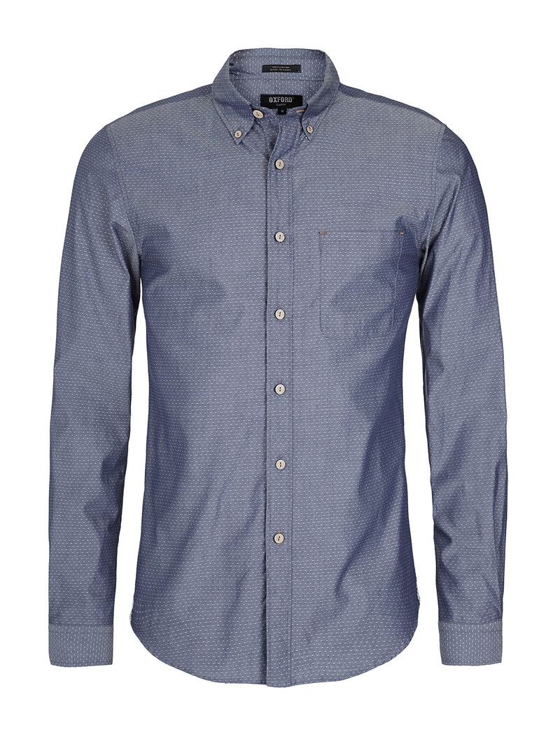 UXBRIDGE POCKET FRONT SHIRT BLUE