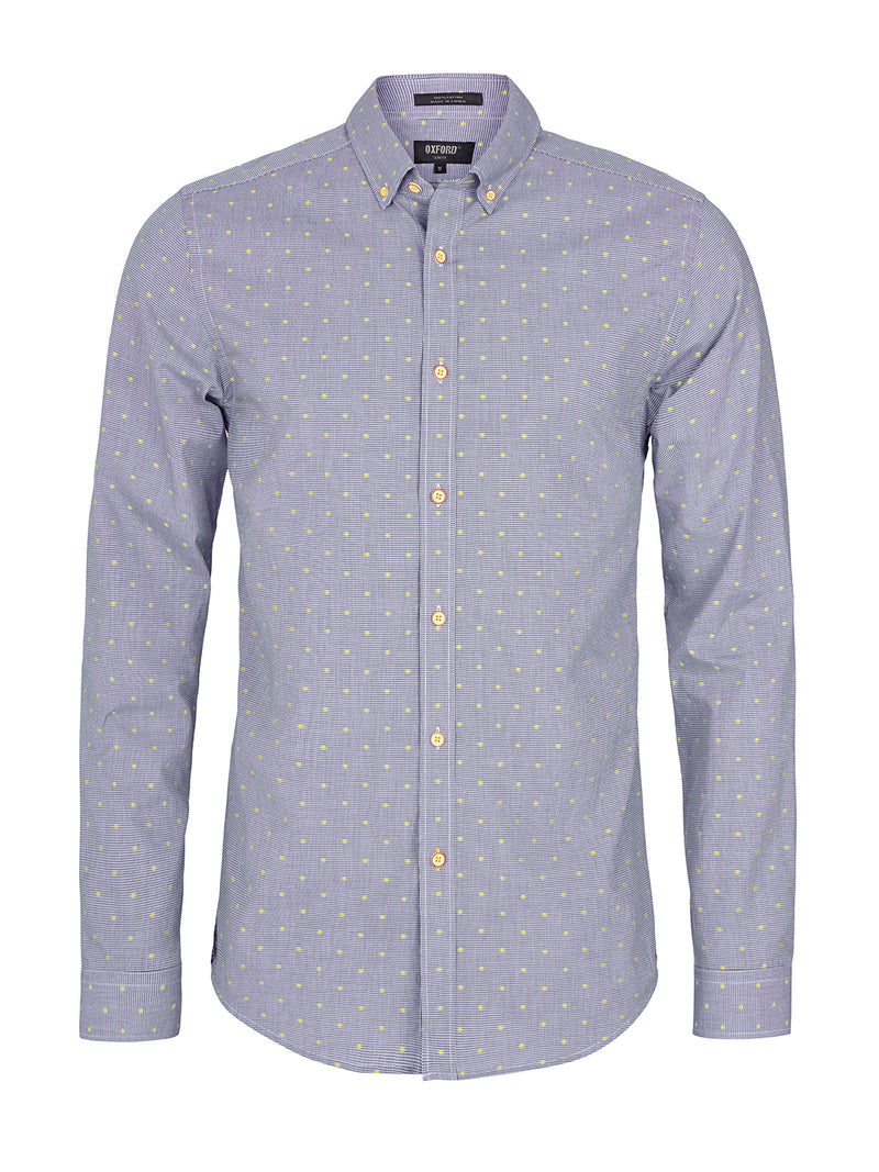 STRATTON BUTTON DOWN SHIRT BLUE