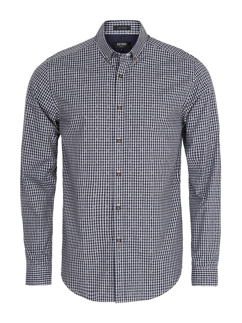 STRATTON BUTTON DOWN SHIRT VNO/GRYX