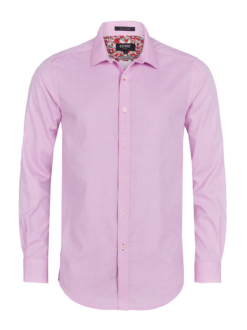 BECKTON SELF SPOT SHIRT AQUA