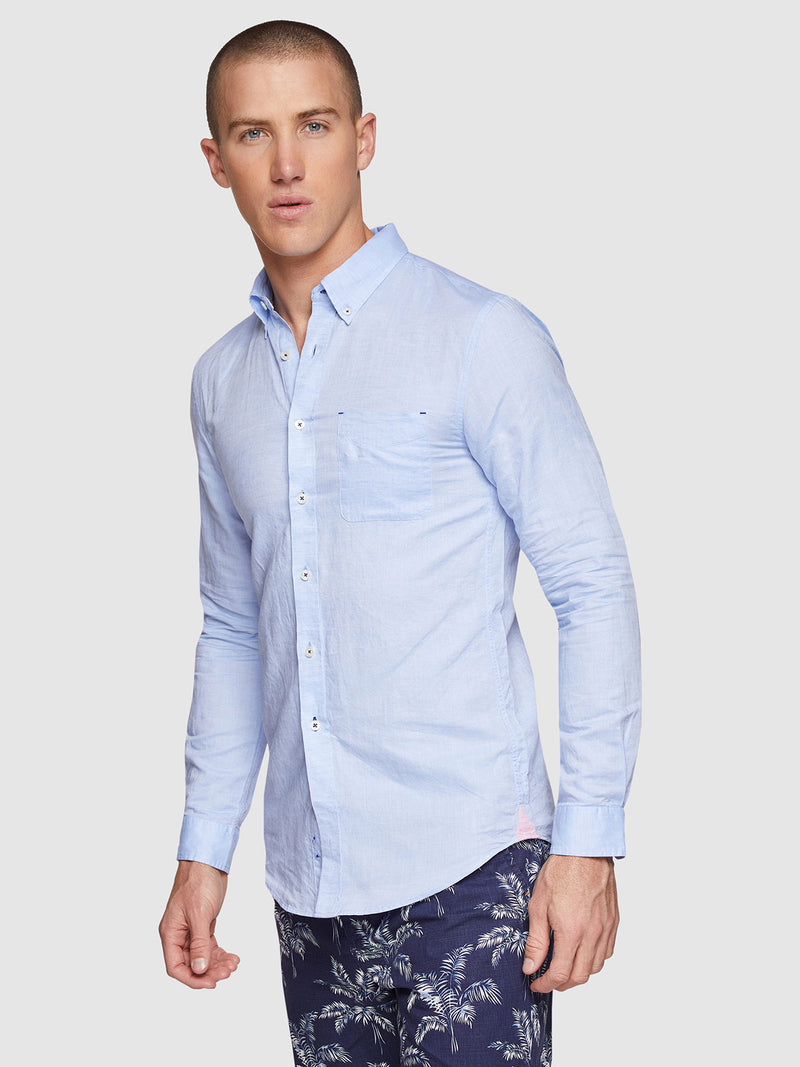 UXBRIDGE LINEN COTTON SHIRT