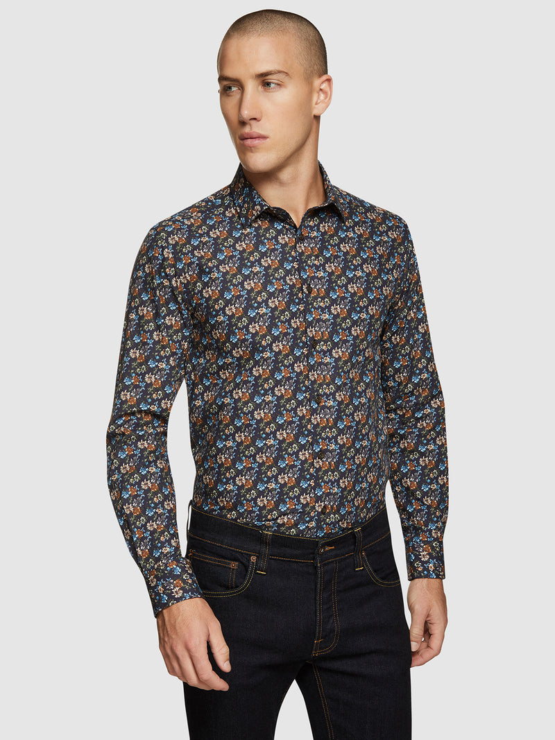 KENTON FLORAL PRINTED LUXURY SHIRT