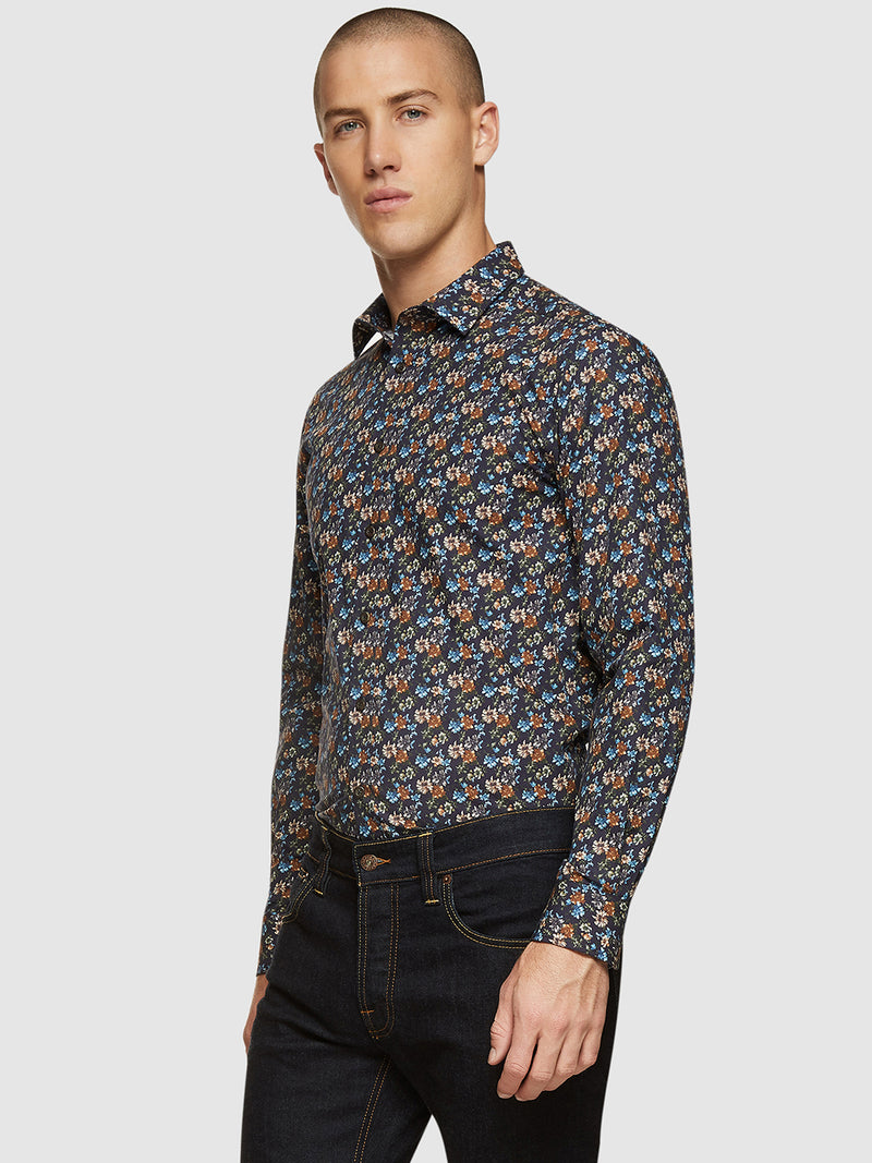 KENTON FLORAL PRINTED LUXURY SHIRT