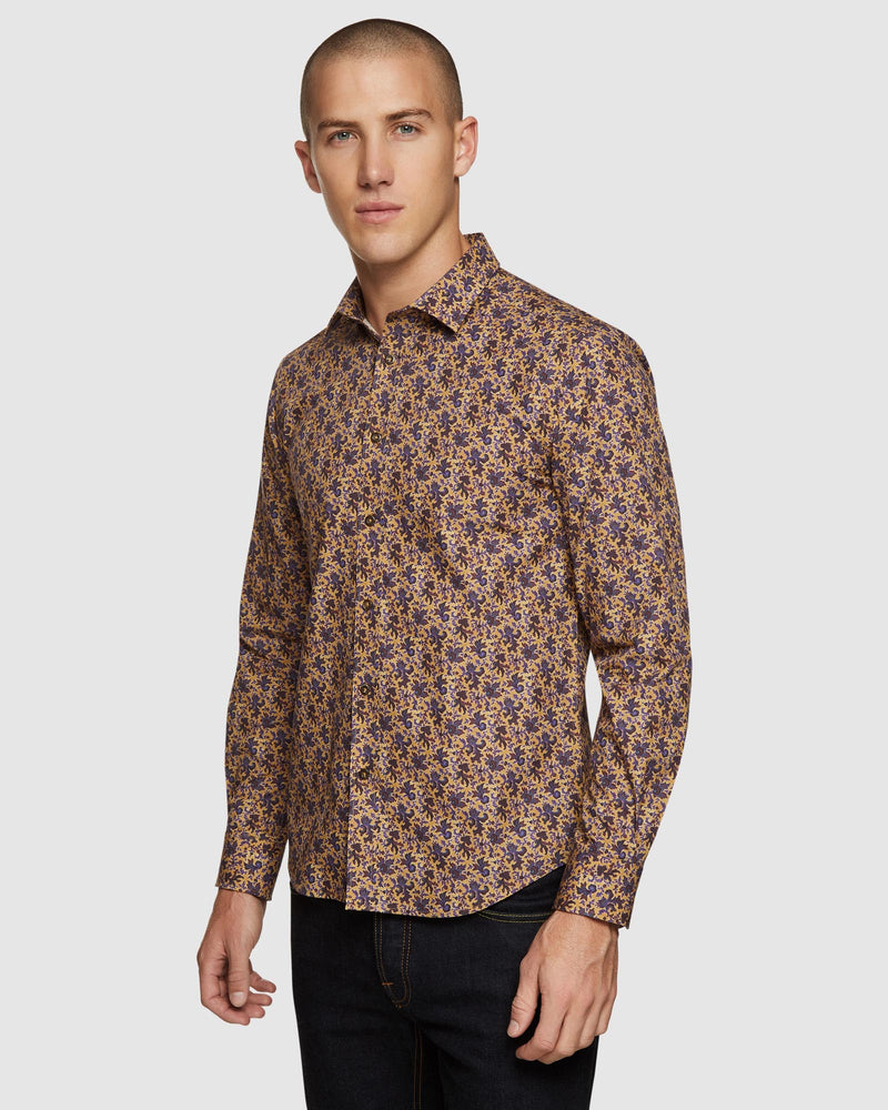 KENTON FLORAL PRINTED LUXURY SHIRT